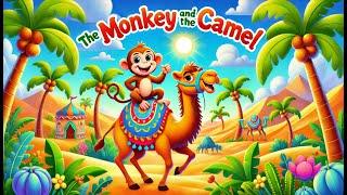 The Monkey and the Camel English Story for kids.