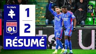 Résumé FC Metz - OL  J23 Ligue 1 Uber Eats  Olympique Lyonnais