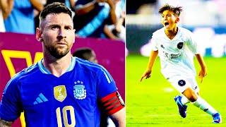 THE DAY WHEN THIAGO MESSI SHOCKED HIS FATHER - LIONEL MESSI 