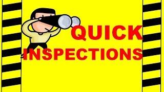Quick Inspections - Safety Training Video - Inspect Workplace Prevent Accidents