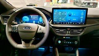 New FORD KUGA FACELIFT 2024 - INTERIOR tour NEW SYNC 4 INFOTAINMENT system & AMBIENT lights