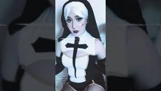 Naughty Nun Look i hope you all had a wonderful halloween #kawaii #cosplay #egirl #anime