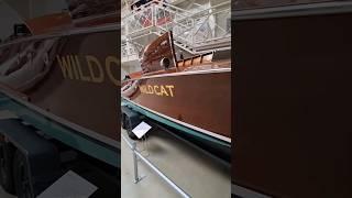 Wildcat German Build Power Boat from 1923   Incredible 650 Horsepower Rolls Royce Engine