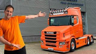 COLLECTING A BRAND NEW SCANIA T-CAB FROM VLASTUIN HOLLAND  PT1  #truckertim