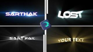 RAYS TEXT PRESET PACK ALIGHT MOTION  TEXT PACK LINKXML  ALIGHT MOTION VFX PACK