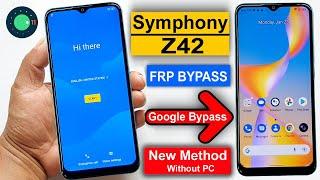 Symphony Z42 Frp  Symphony Z42 Google Lock Bypass  Symphony Z42 Frp Unlock  Without Pc  2023 