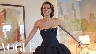 Kaia Gerber Gets Ready for the Met Gala  Vogue