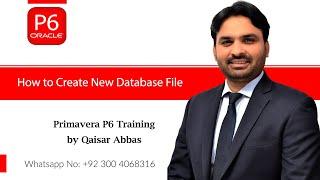 How to Create New Database in Primavera P6