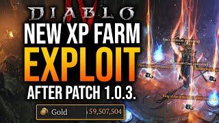 Diablo 4 - Best Legendary & XP Farm Glitch 1.0.3 AFTER PATCH