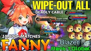 19800+ Matches Fanny WipeOut The Enemies - Top 1 Global Fanny by Blazer - Mobile Legends