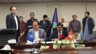 MoU Signing with Ghazi University DG Khan