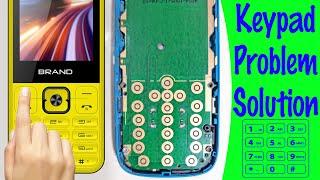 Any Mobile Phone keypad number keys 1234567890 do not work problem solution Tutorial#25