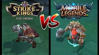 STRIKE OF KINGS SoK VS MOBILE LEGENDS ML    MUST WATCH THIS