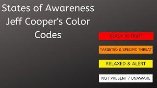 Awareness Levels  Cooper Color Codes