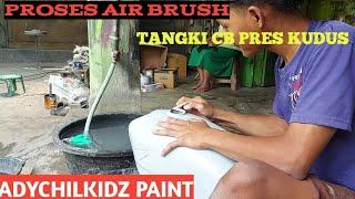 proses airbrush tangki cb pres kudus di adychilkidz_paint