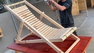 Most Profitable Woodworking Projects You Can Build  Build An Adjustable  Folding Swing Lounger Set