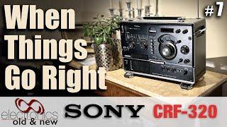 Push-to-Release DIY Antenna Hack Worked Out Beautifully Sony CRF-320 restoration Pt.7