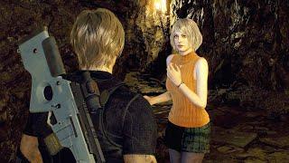 Ashley is jealous of Ada Wong and Leons Relationship in Resident Evil 4 Remake