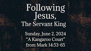 Sunday June 2 2024 sermon at SAJ