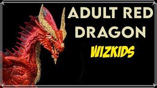 Adult Red Dragon miniature dnd product review wizkids