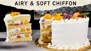 I mastered my DREAM CAKE - fluffy moist stackable CHIFFON.