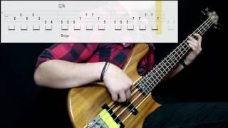 Marvin Gaye & Tammi Terrell - Aint No Mountain High Enough Bass Cover Play Along Tabs In Video