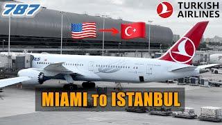 FLIGHT REPORT Miami to Istanbul TURKISH AIRLINES # 120