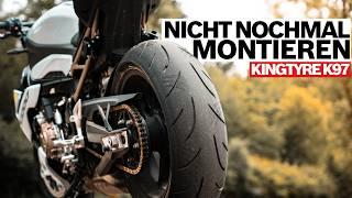 Kingtyre K97 Motorrad Straßenreifentest- Nicht der beste Reifen
