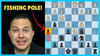 FISHING POLE TRAP IS SO GOOD  Chess Rating Climb 682 to 730