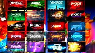 LEGO Ninjago  ALL INTROS 2011-2024 OUTDATED