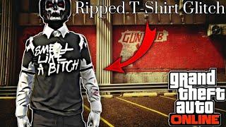 How To Get The RIPPED SHIRT Glitch In Gta 5 Online NO TRANSFER GLITCH - CLOTHING GLITCHES