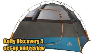 Kelty Discovery 4 tent set-up and review