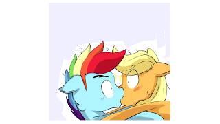 Rainbow Blitz y Applejack Comic Español Latino