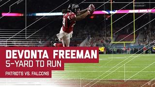 Devonta Freeman Runs in the TD  Patriots vs. Falcons  Super Bowl LI Highlights