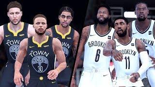 NBA 2K19 - Golden State Warriors D-Lo vs. Brooklyn Nets - Full Gameplay Updated Rosters