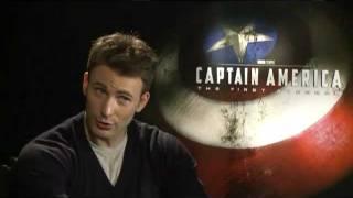 Chris Evans Interview for CAPTAIN AMERICA THE FIRST AVENGER