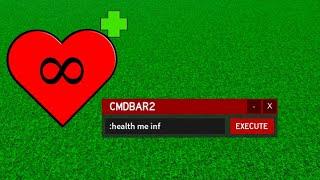 Roblox - Free Admin   health me inf 