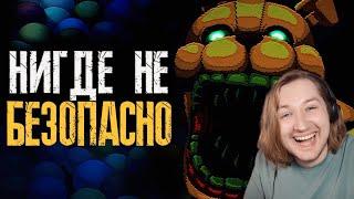 Обзор Five Nights at Freddys Into the Pit - Неужели это лучшая часть ФНАФ? РЕАКЦИЯ - ФНАФ 10