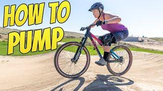 How To Gain Speed On PumpTracks & Trails  - How To Pump A Bike
