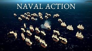 Naval Action -  Самый крупный бой в патруле в истории игры 15000 br 