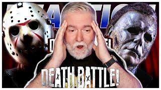 Jason Voorhees VS Michael Myers Friday the 13th VS Halloween DEATH BATTLE REACTION