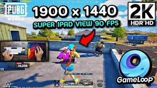 1900 × 1440 IPAD VIEW 90 FPS  PUBG MOBILE 2.7 EMULATOR GAMELOOP  DRAGON BALL SUPER HANDCAM ASMR