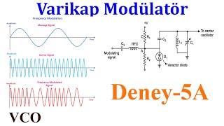 Varaktör Modülatörü  Haberleşme Sistemleri Lab. Deney-5A  Gazi Üniversitesi