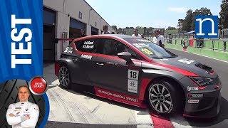 SEAT LEON  Test SEAT Leon Cupra Cup auto da gara Vallelunga Trofeo Seat Leon Cup Race