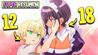 VIVIA SOLO con SU MAID PECHUGONA y la hizo su NOVIA SAIKIN MAID SUPER RESUMEN