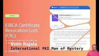 Get Certificate Revocation Lists CRLs from EJBCA