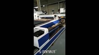 Fiber Laser machine for cutting metal pipes and sheet metal SEKIRUS