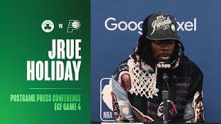 Jrue Holiday Postgame Press Conference  Eastern Conference Finals Game 4 vs. Indiana Pacers