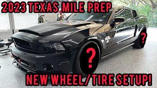 New wheels & tires on the Shelby GT500 Super Snake and Ride Along Getting ready for the Texas mile