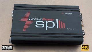 Precision Power SPL 50001 5000W Amp Dyno Test - Absolutely State of the ...?